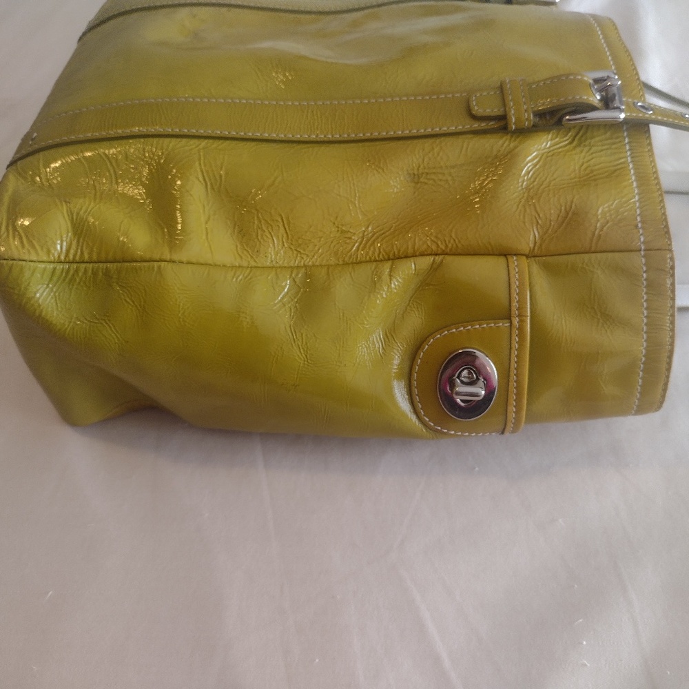Coach Patent Leather Purse - Picture 8 of 16